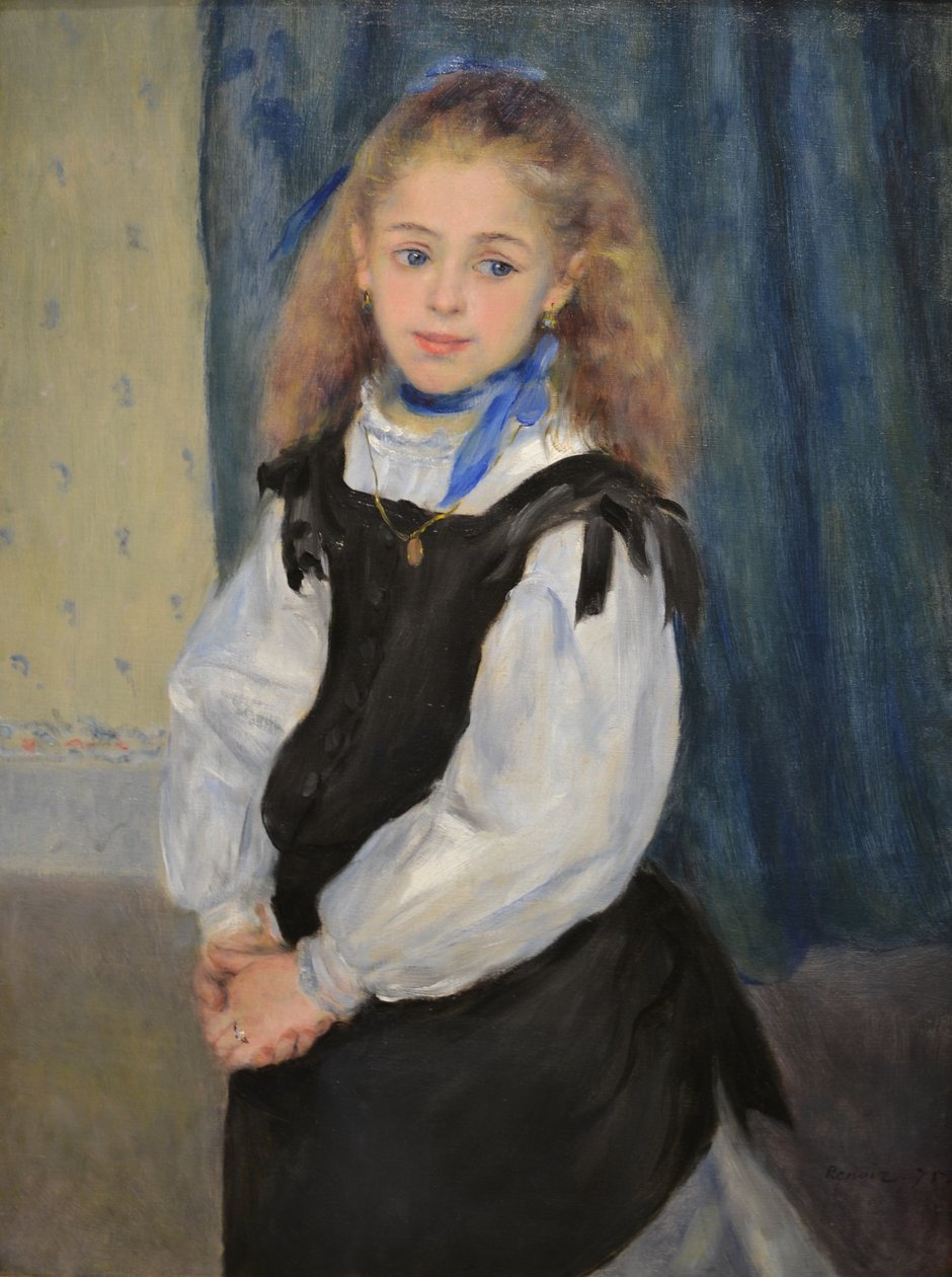 Mademoiselle Legrand portréja alkotó: Pierre Auguste Renoir