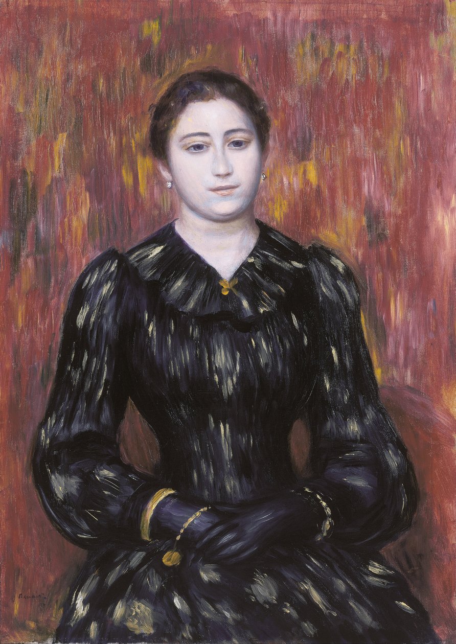 Paulin asszony arcképe alkotó: Pierre Auguste Renoir