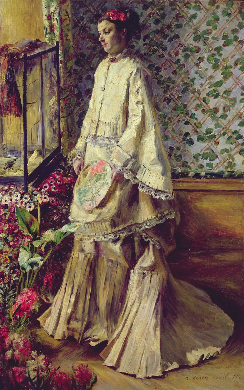 Rapha portréja, 1871 alkotó: Pierre Auguste Renoir