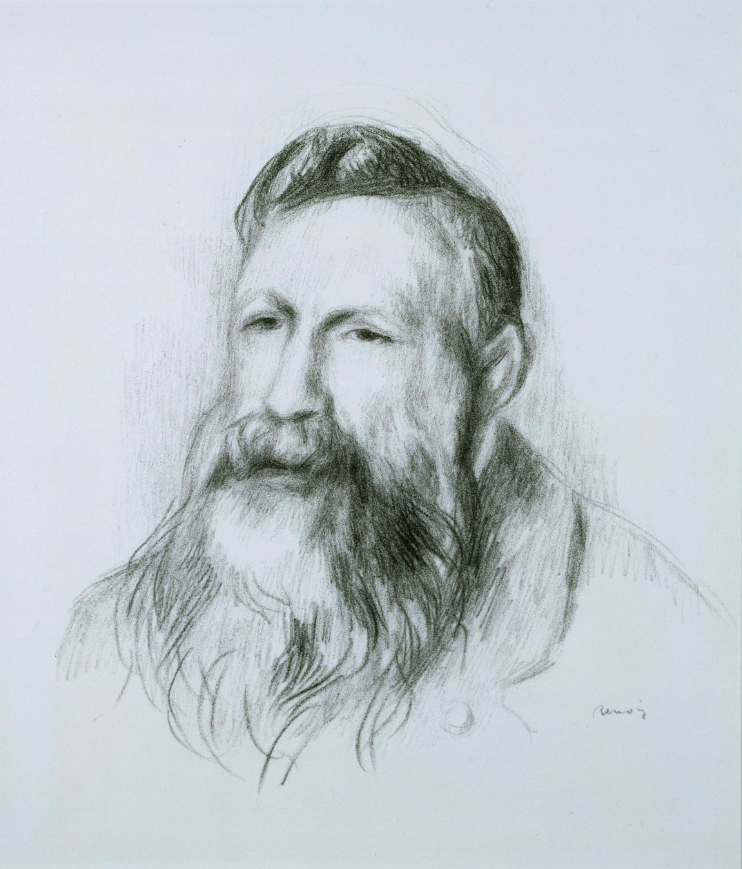Rodin arcképe alkotó: Pierre Auguste Renoir