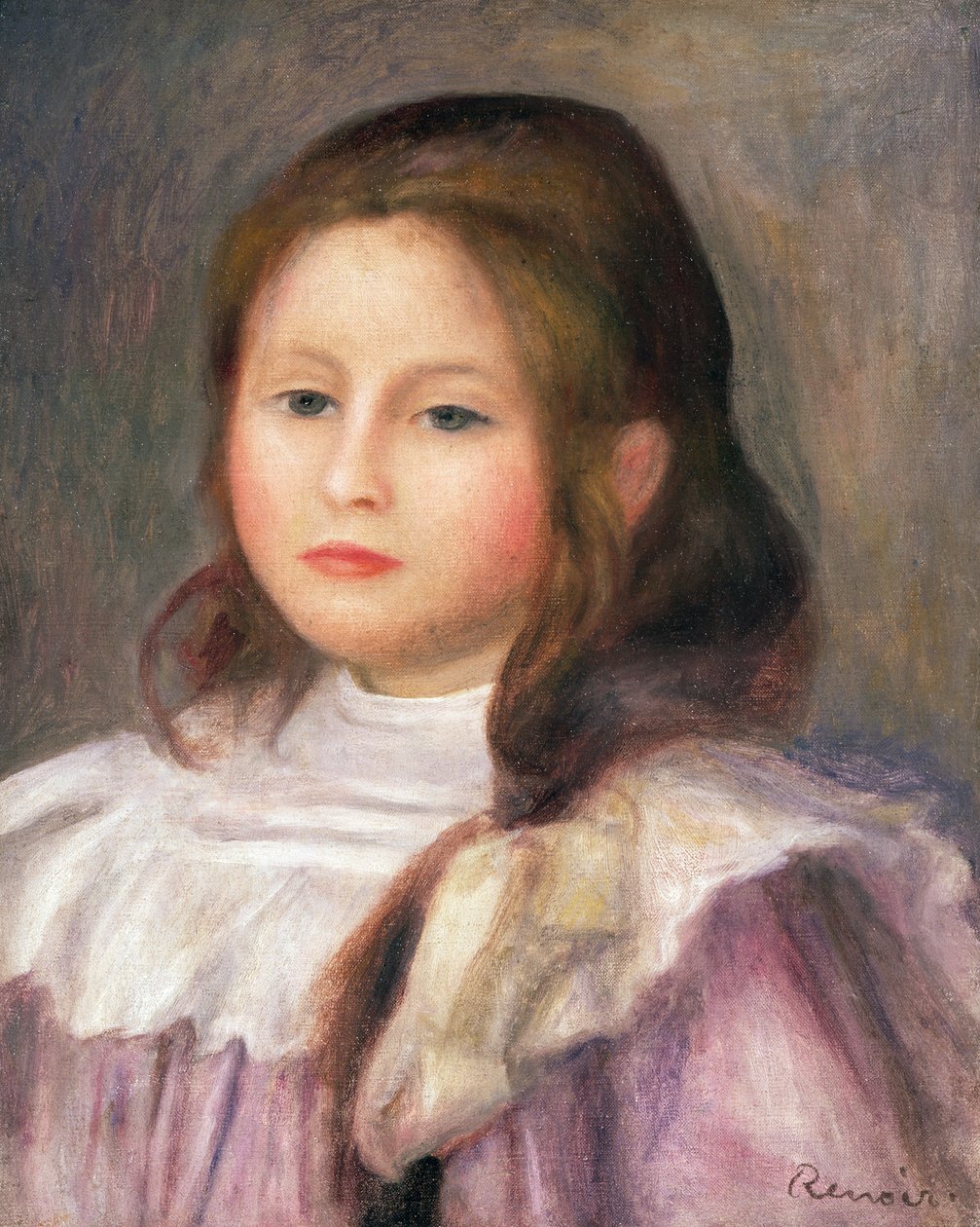 Gyermekportré, 1910-12 körül alkotó: Pierre Auguste Renoir