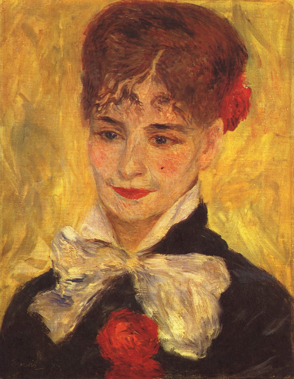 Ms. Iscovesco portréja alkotó: Pierre Auguste Renoir