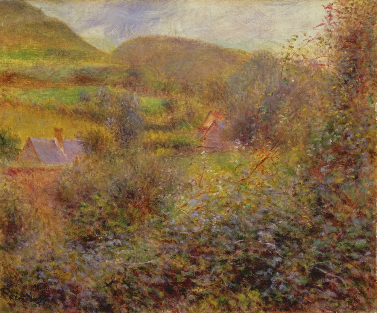 Pourville, 1878 alkotó: Pierre Auguste Renoir