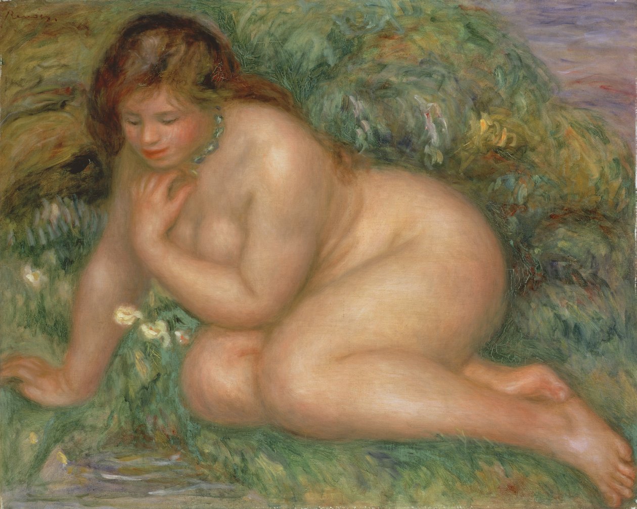 Psyche, 1910 körül alkotó: Pierre Auguste Renoir