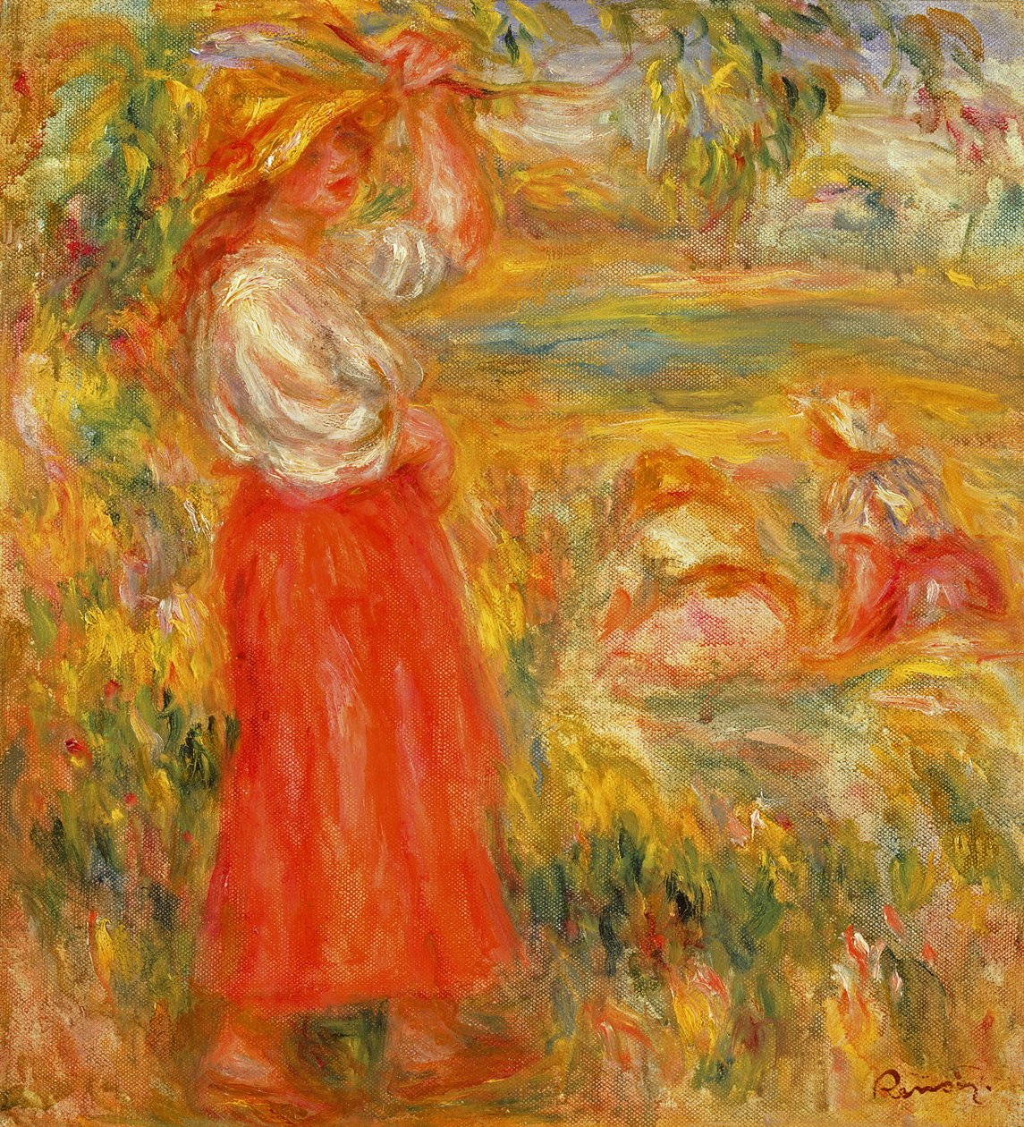 Kaszások, 1919 körül alkotó: Pierre Auguste Renoir
