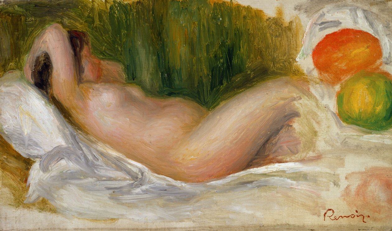 Fekvő akt alkotó: Pierre Auguste Renoir