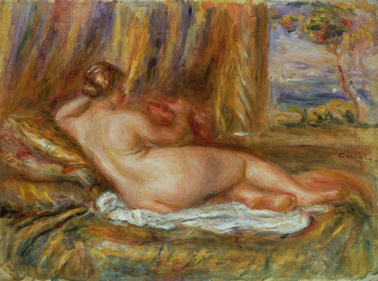 Fekvő akt alkotó: Pierre Auguste Renoir