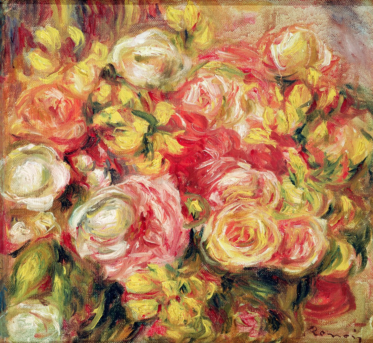 Rózsa, 1915 alkotó: Pierre Auguste Renoir