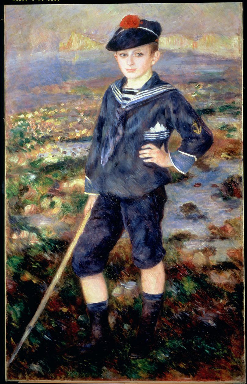 Tengerészfiú (Robert Nunes portréja), 1883 alkotó: Pierre Auguste Renoir