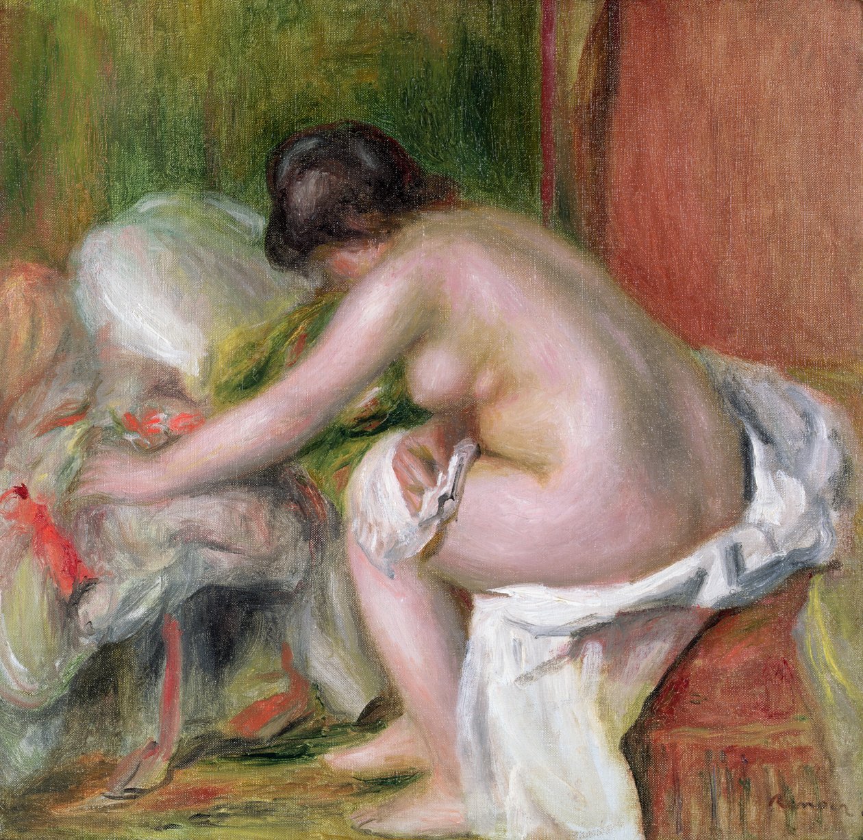 Ülő fürdőző, 1898 alkotó: Pierre Auguste Renoir