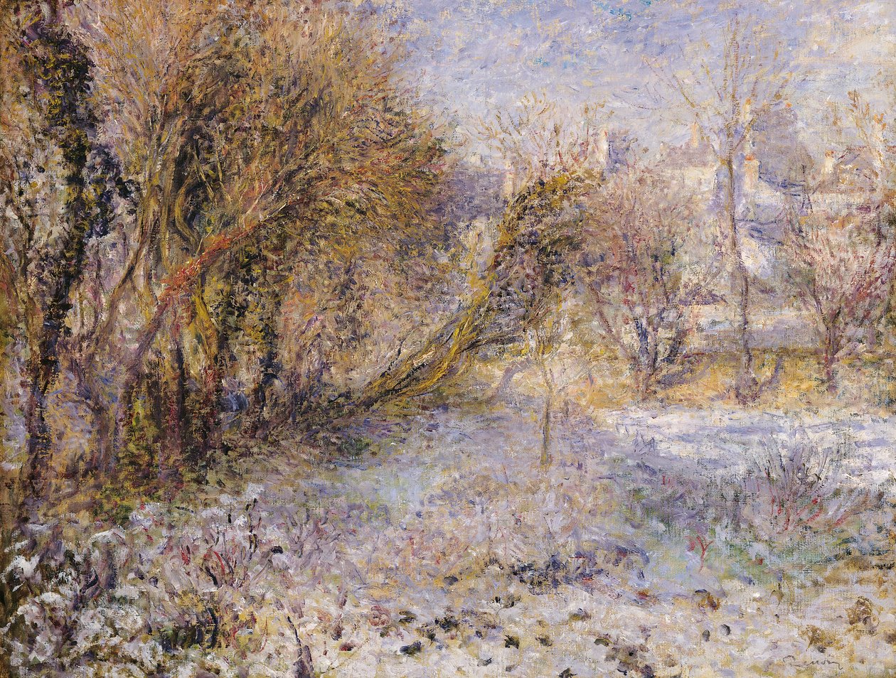 Havas táj alkotó: Pierre Auguste Renoir