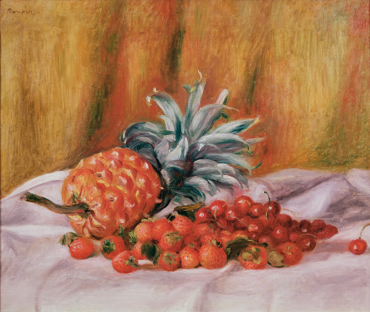 Eper és ananász, 1895 körül alkotó: Pierre Auguste Renoir