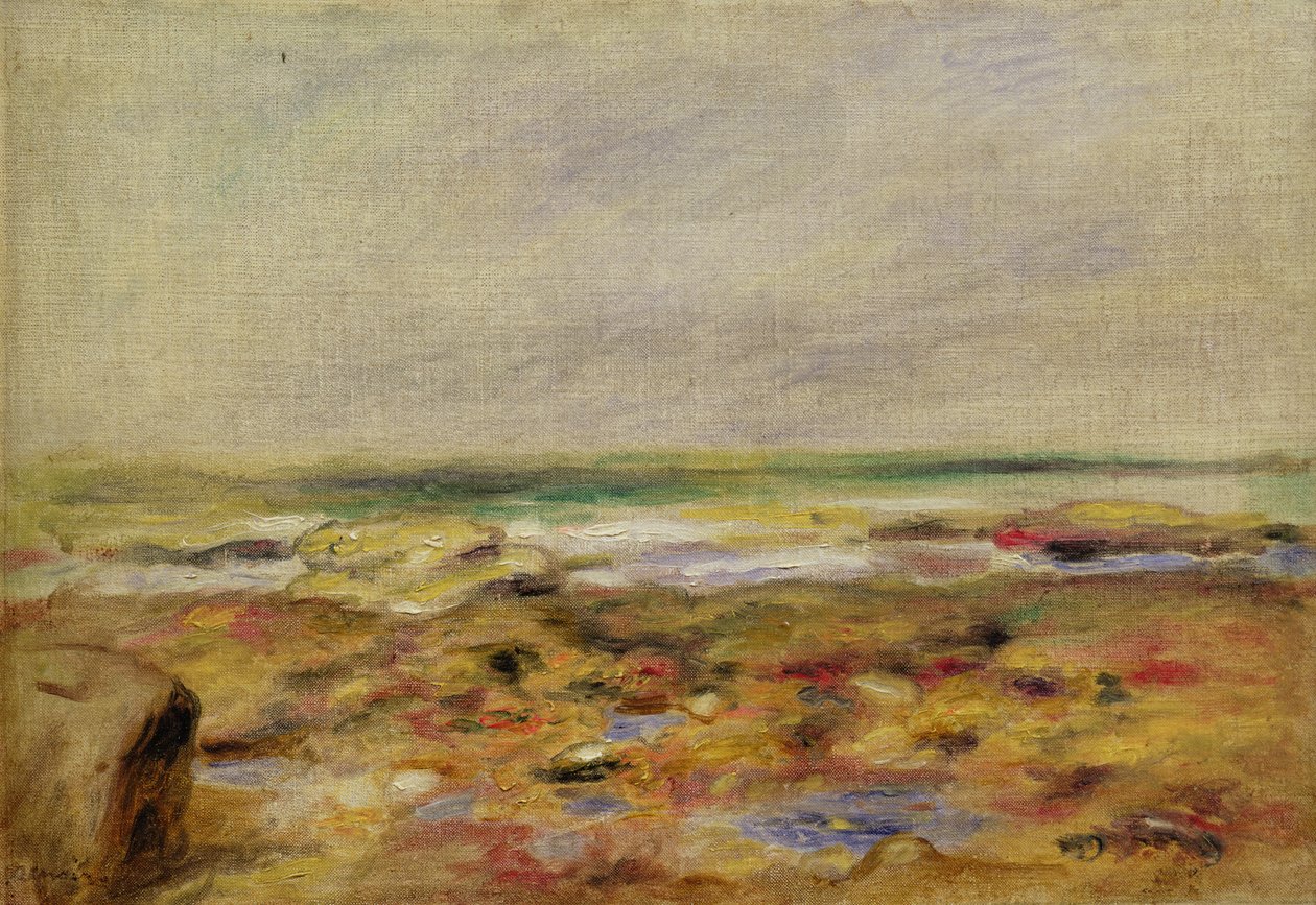 A martigues-i tengerpart, 1888 alkotó: Pierre Auguste Renoir