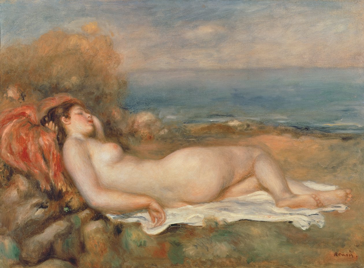 Az akt a fűben alkotó: Pierre Auguste Renoir