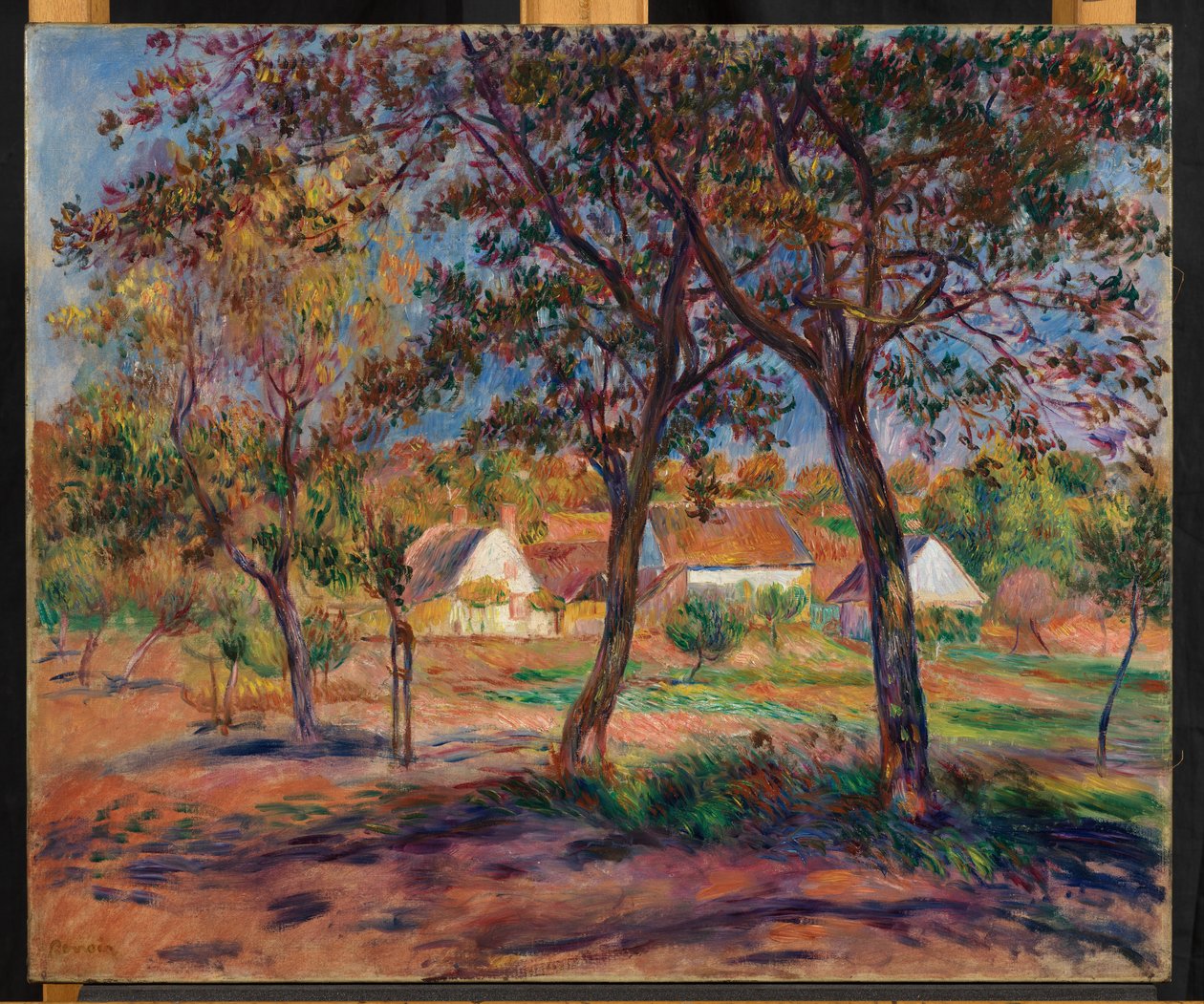 Pont-Aven külterülete, 1888-90 körül alkotó: Pierre Auguste Renoir