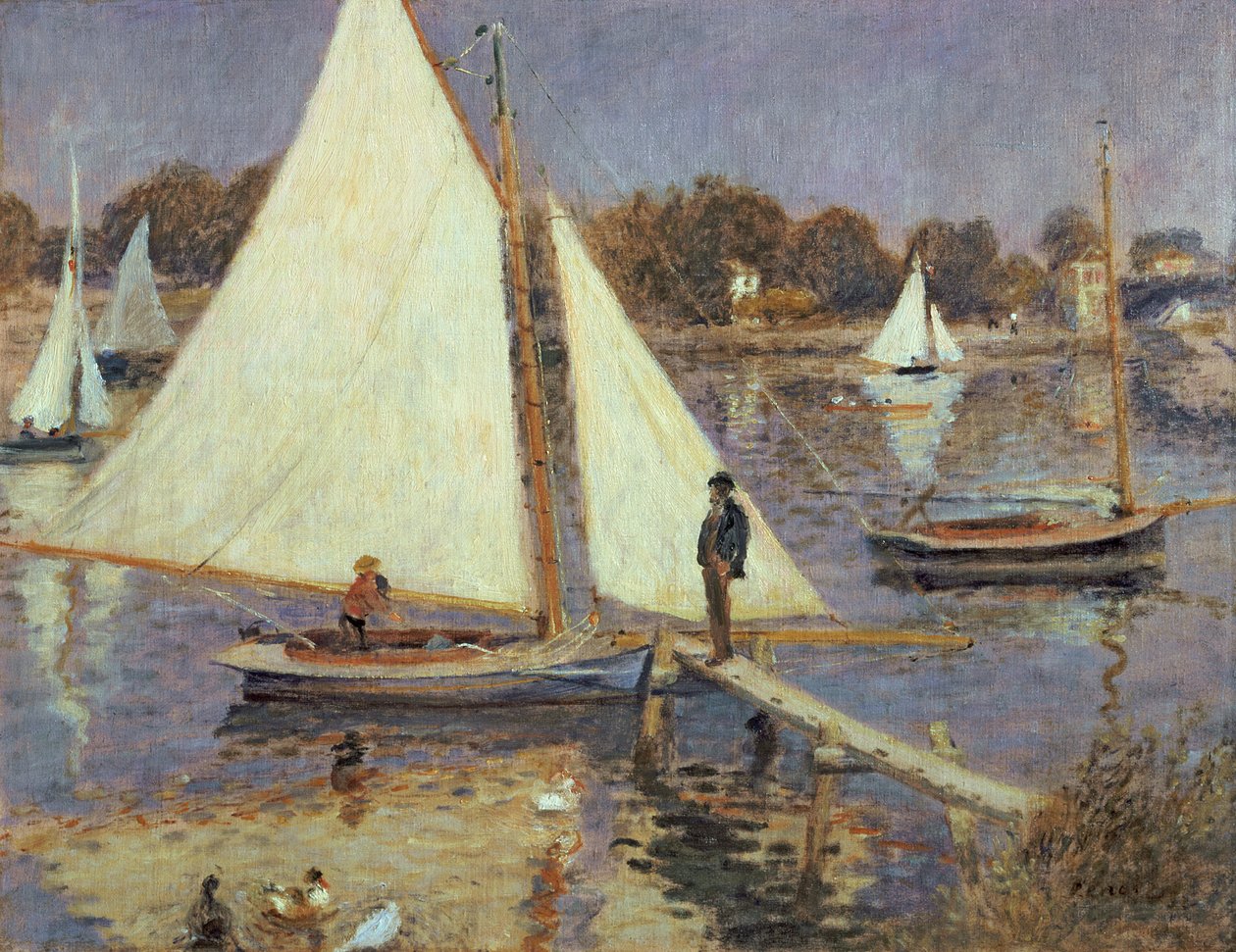 A Szajna Argenteuil-ban, 1874 alkotó: Pierre Auguste Renoir