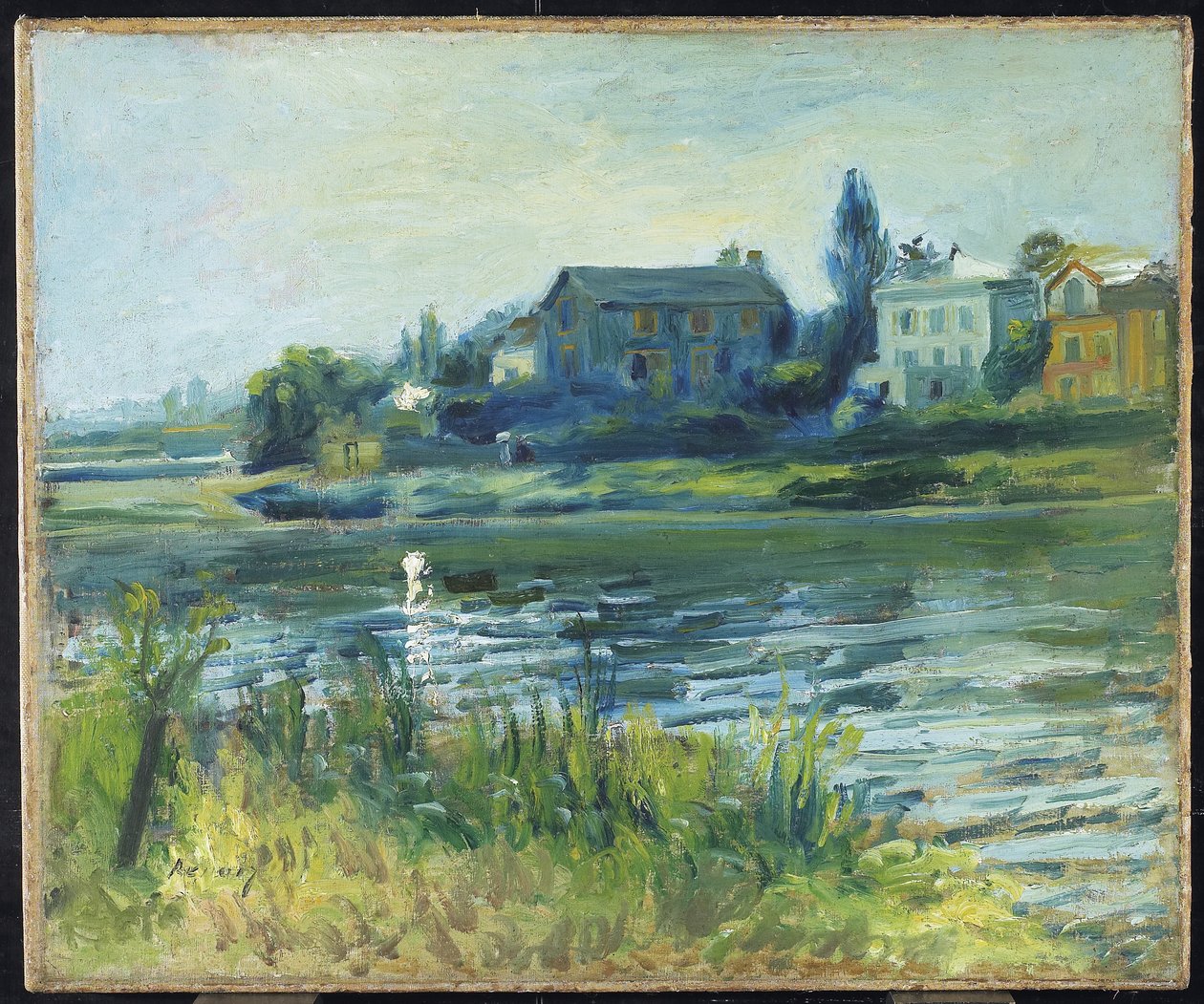 A Szajna Chatounál, 1871 körül alkotó: Pierre Auguste Renoir