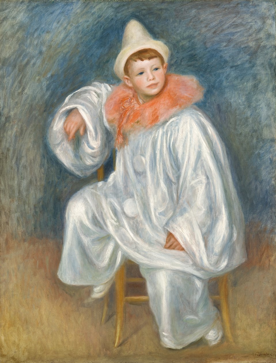 A fehér pierrot, 190102 alkotó: Pierre Auguste Renoir