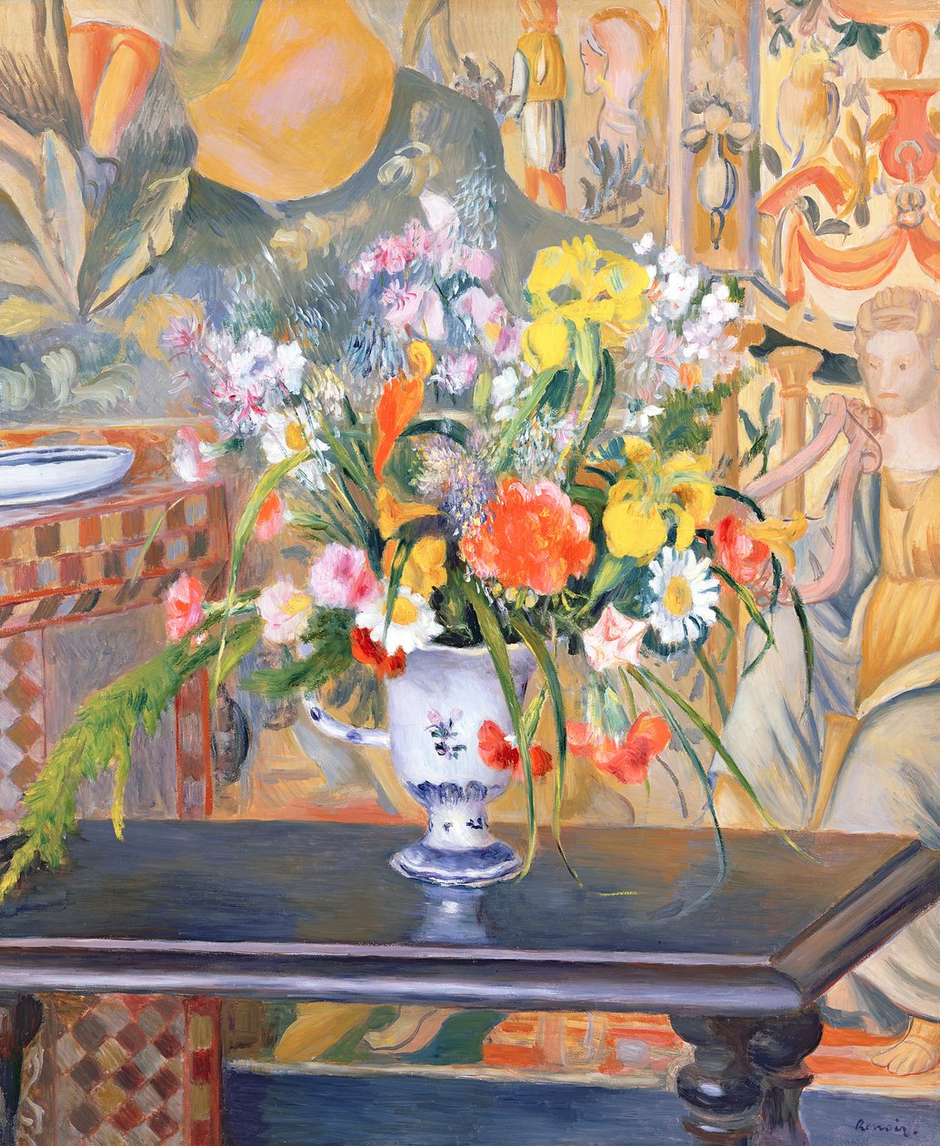 Virágváza, 1885 alkotó: Pierre Auguste Renoir