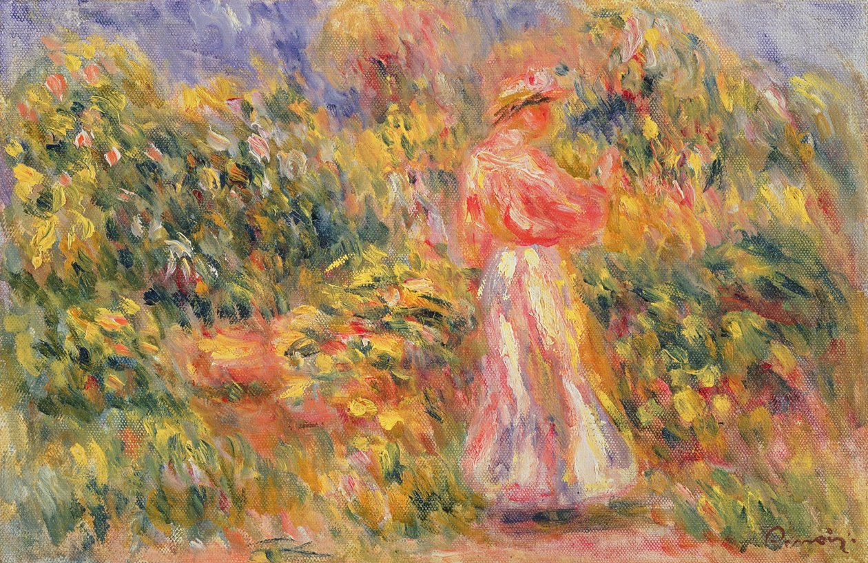 Nő a tájban, 1916 alkotó: Pierre Auguste Renoir