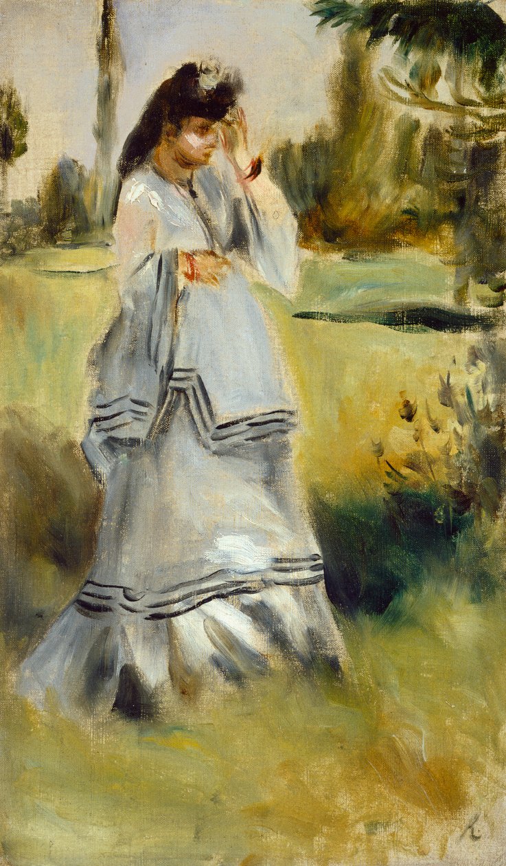 Nő a parkban, 1866 alkotó: Pierre Auguste Renoir