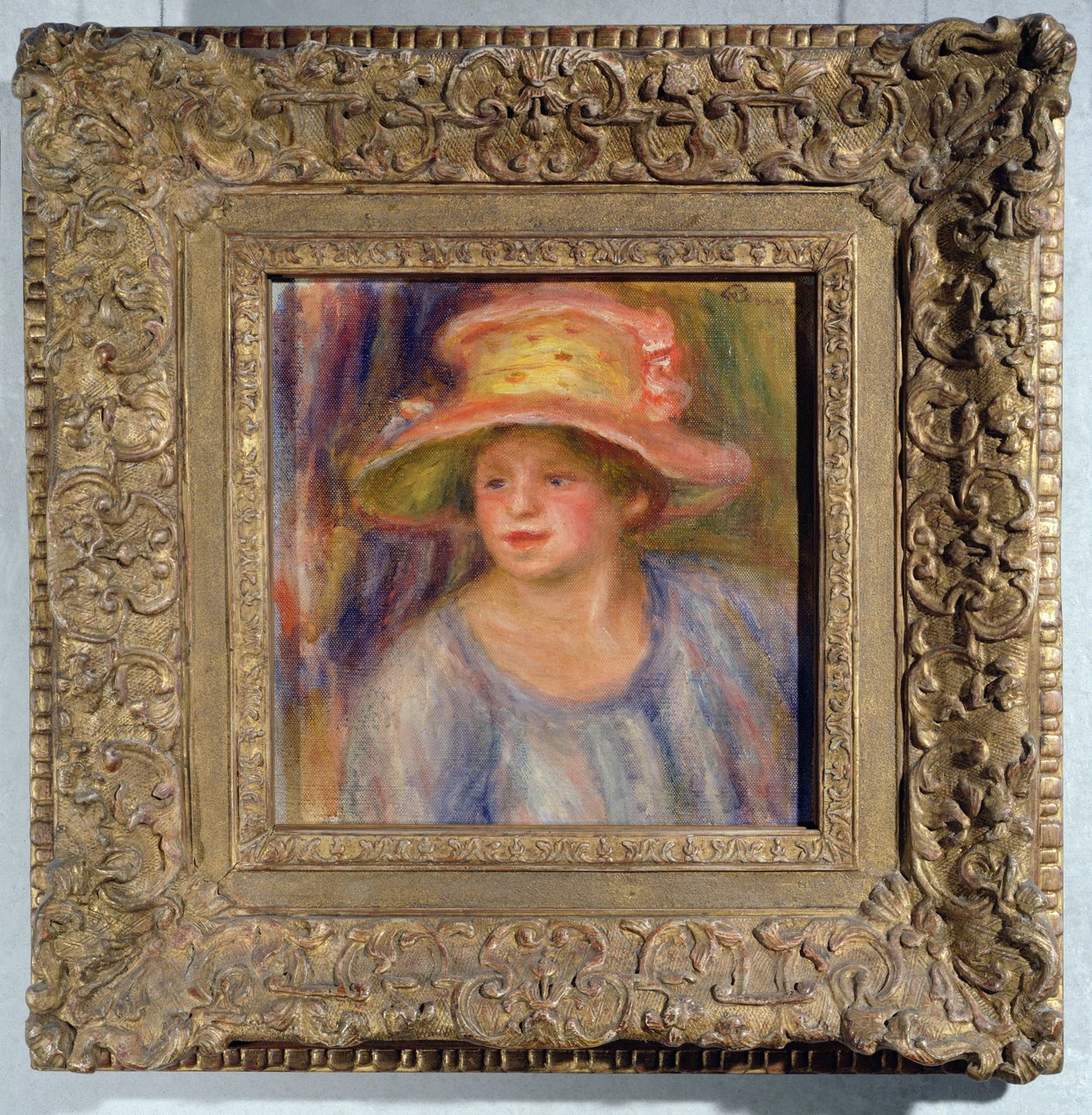 Kalapos nő, 1915-19 körül alkotó: Pierre Auguste Renoir