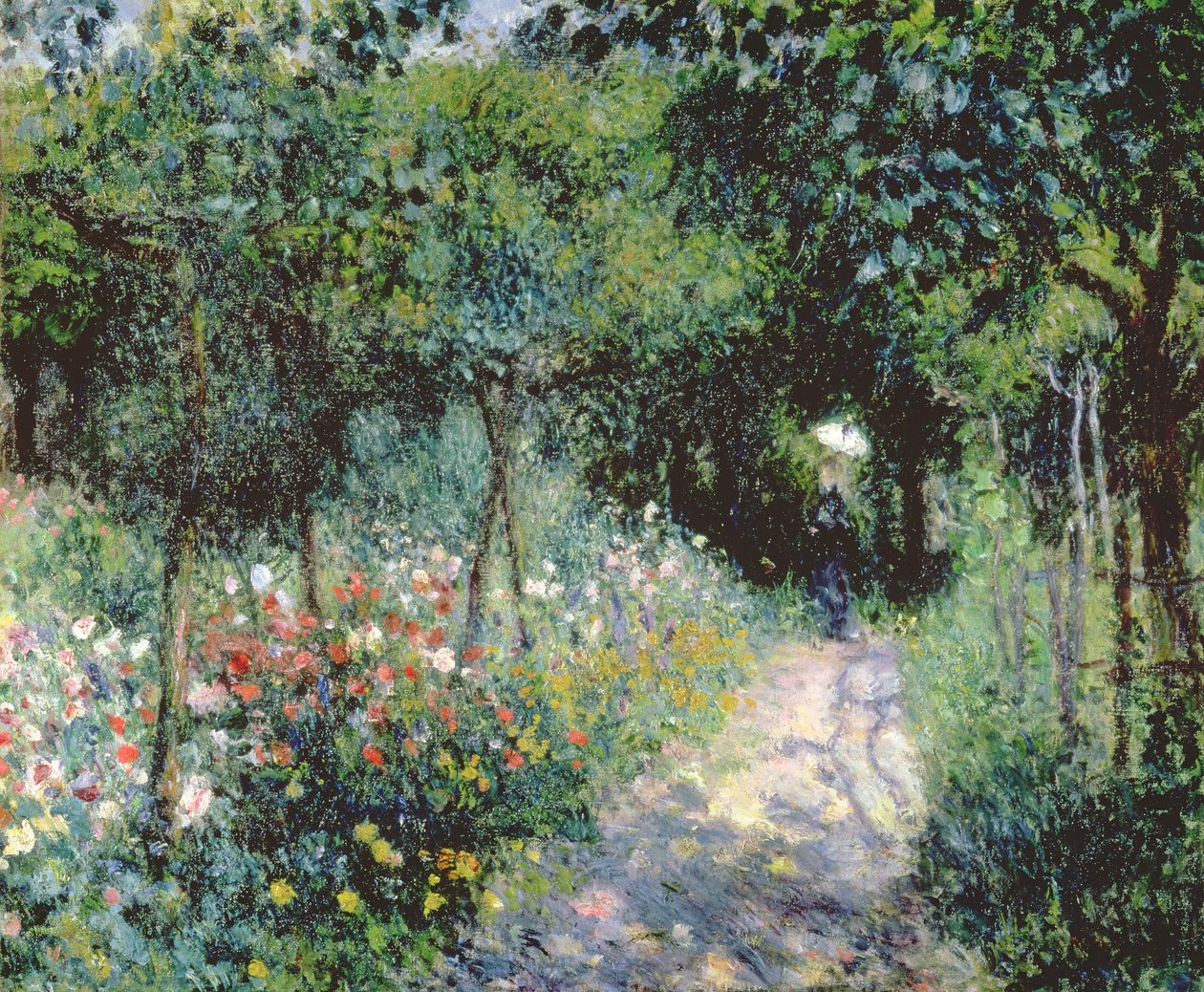 Nők a kertben, 1873 alkotó: Pierre Auguste Renoir