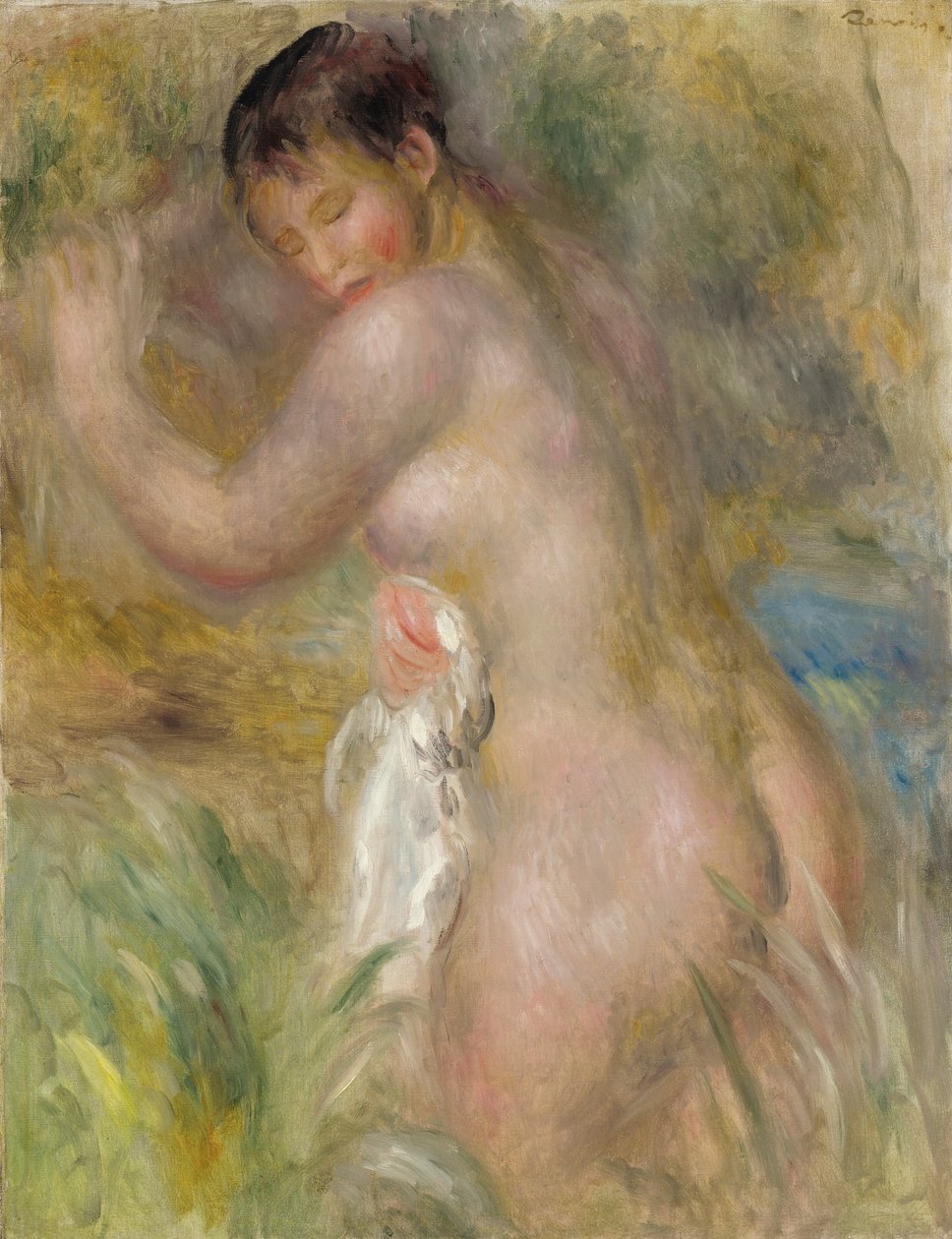 a fürdőző alkotó: Pierre Auguste Renoir