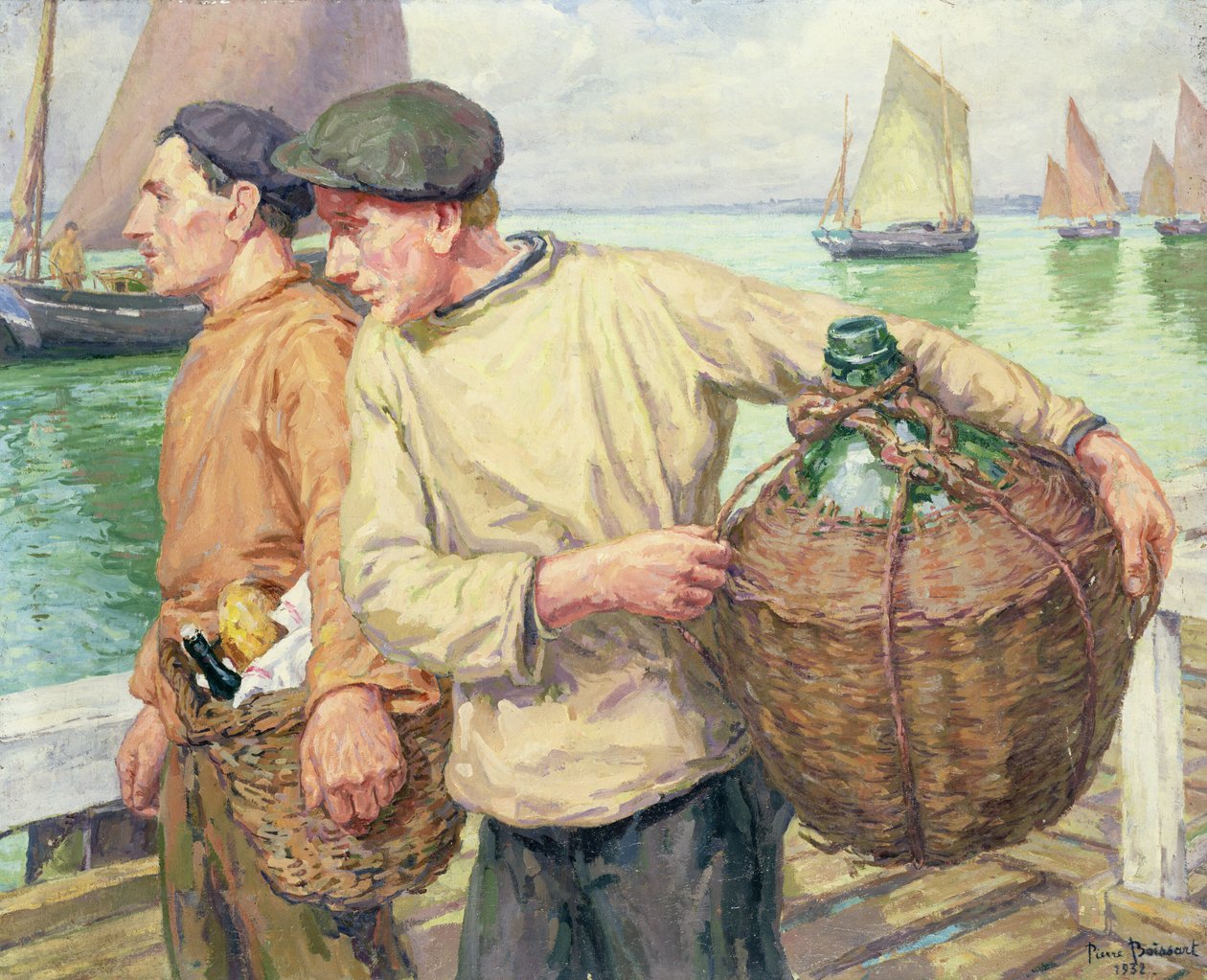 Breton halászok, 1932 alkotó: Pierre Boissart