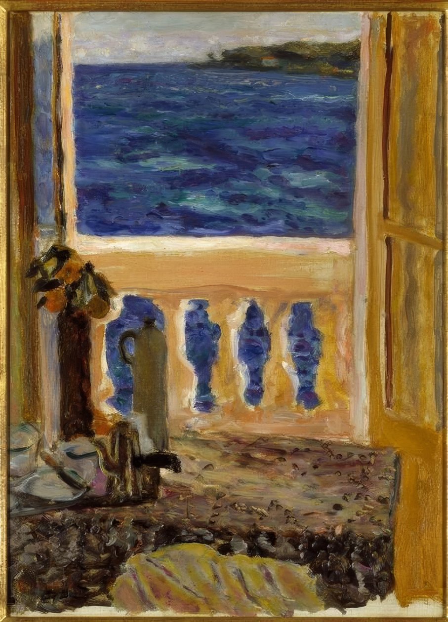Nyitott ablak a tengerre alkotó: Pierre Bonnard