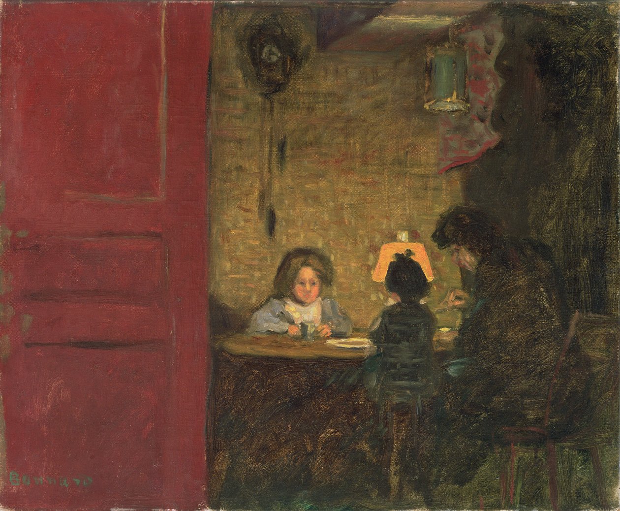 A Dolls Dinner Party, 1903 körül alkotó: Pierre Bonnard