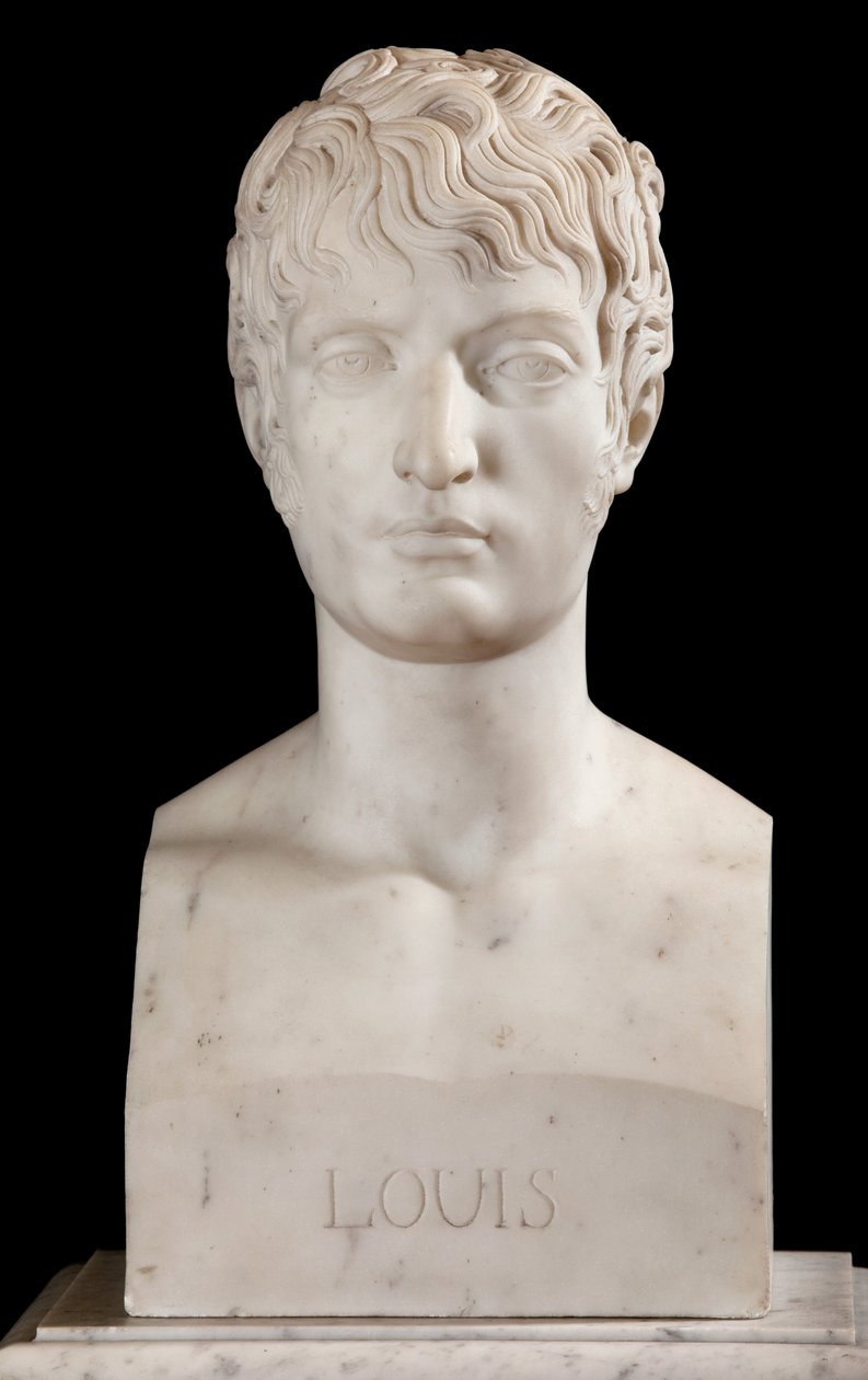 Louis Bonaparte mellszobra (márvány) (lásd még: 698742) alkotó: Pierre Cartellier