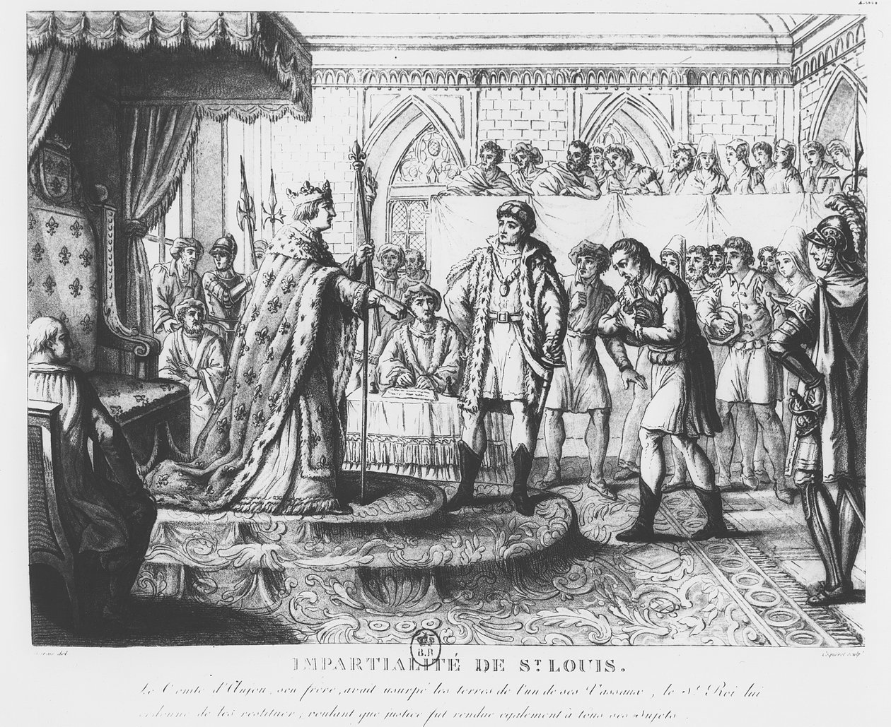 IX. Lajos pártatlansága alkotó: Pierre Charles Coqueret