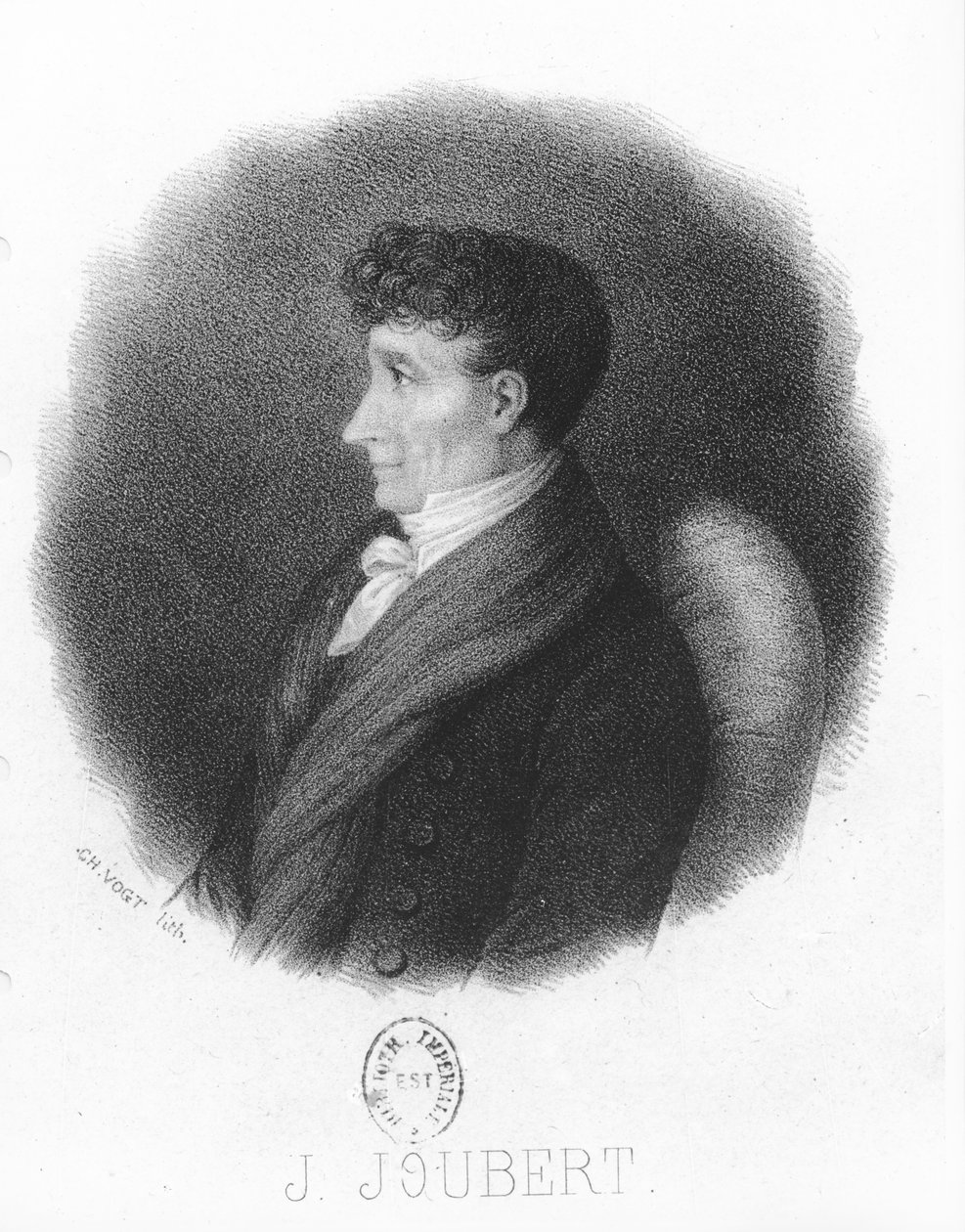 Joseph Joubert alkotó: Pierre Charles Vogt