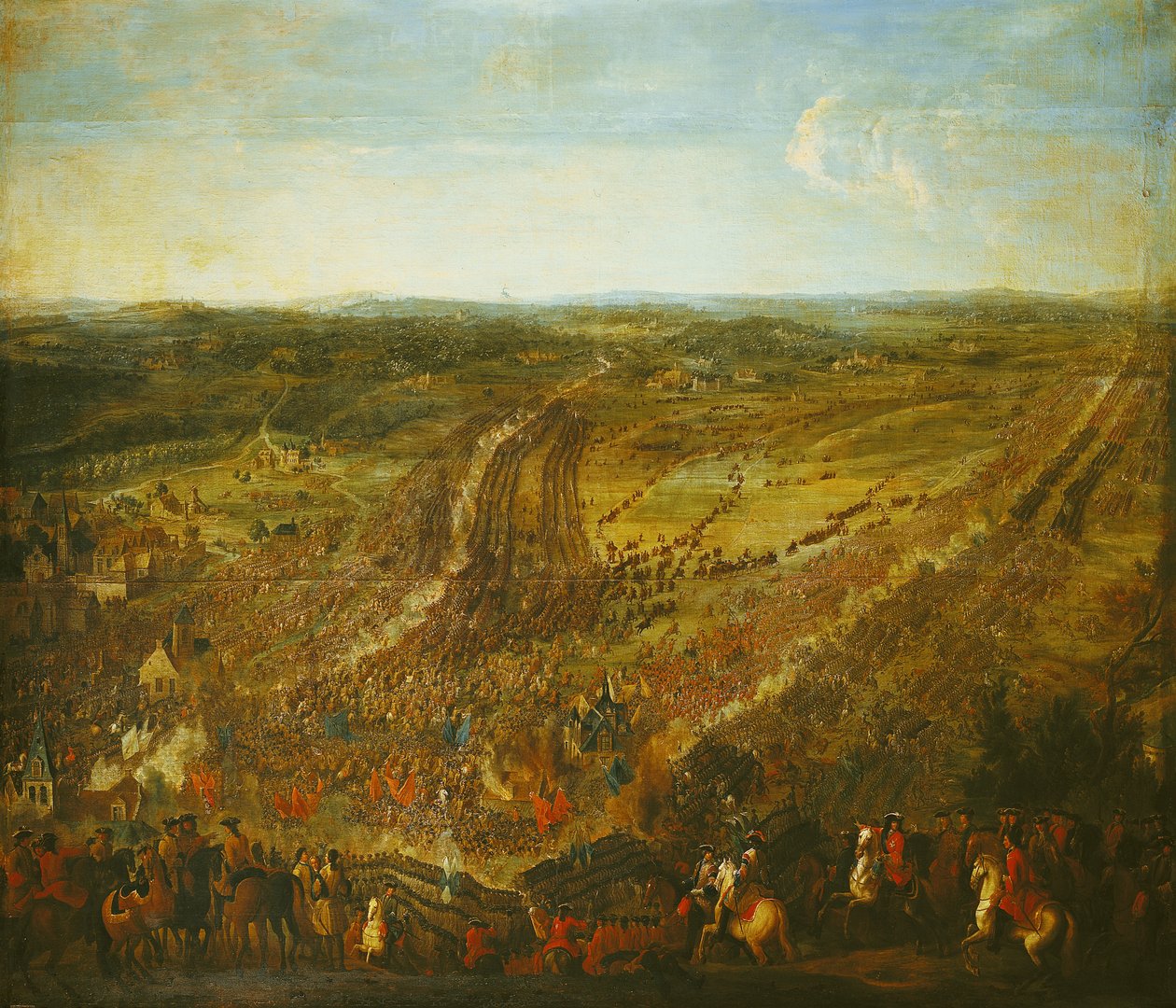 Fleurus-i csata, 1690. július 1 alkotó: Pierre Denis Martin