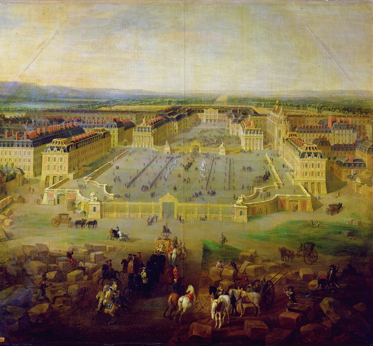 A Versailles-i kastély és a Place d