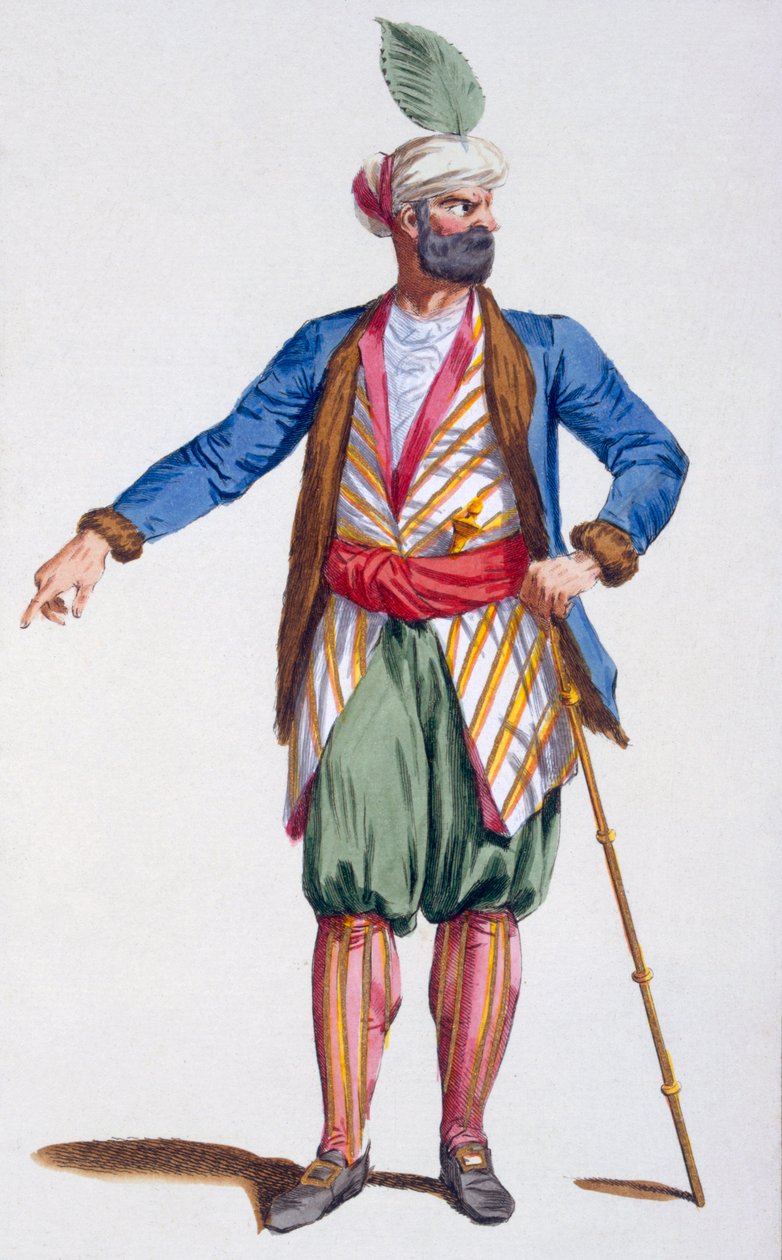 Vallás, af Shares szultána, 1780 alkotó: Pierre Duflos