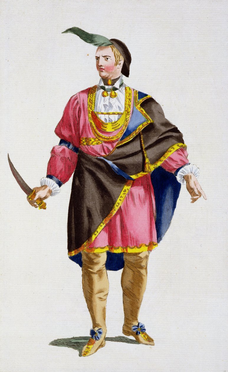 Cunne Shote, a Cherokees főnöke, 1780 alkotó: Pierre Duflos