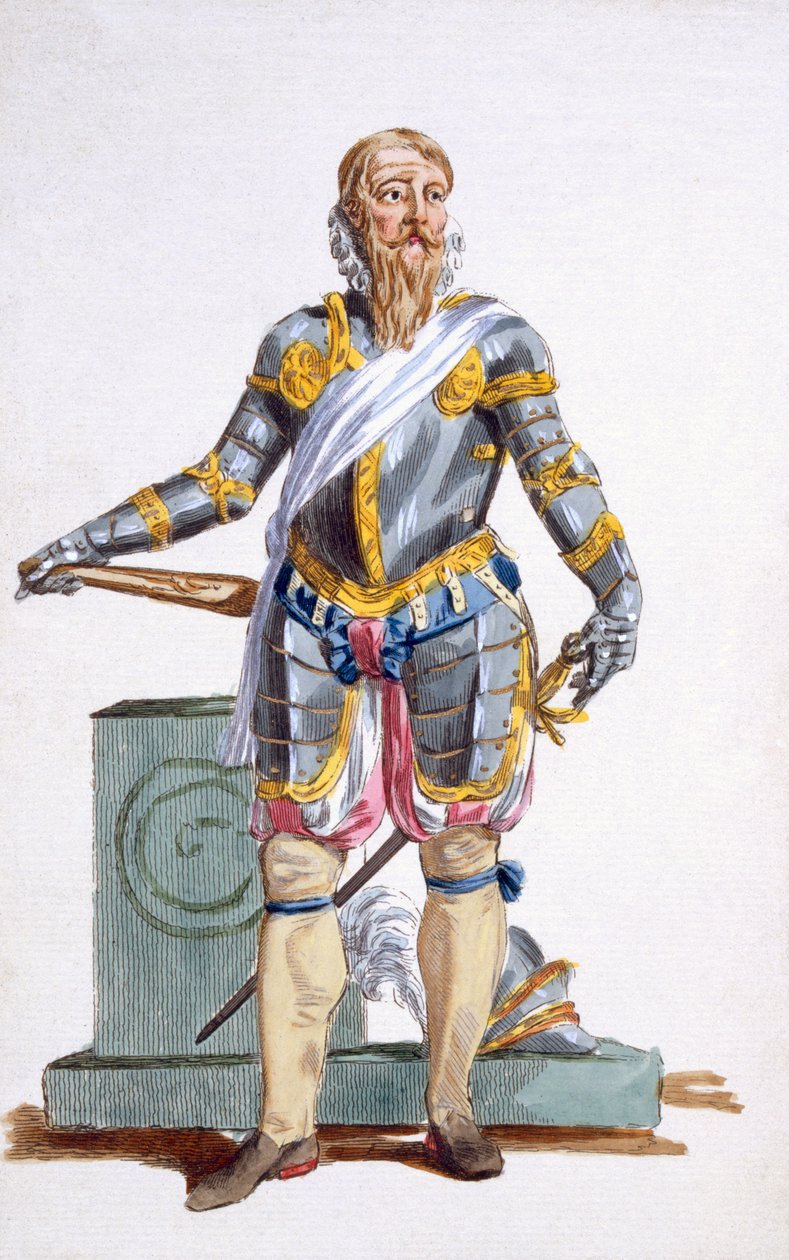 Daniel Laurenza, a dán hadsereg tábornoka, 1780 alkotó: Pierre Duflos