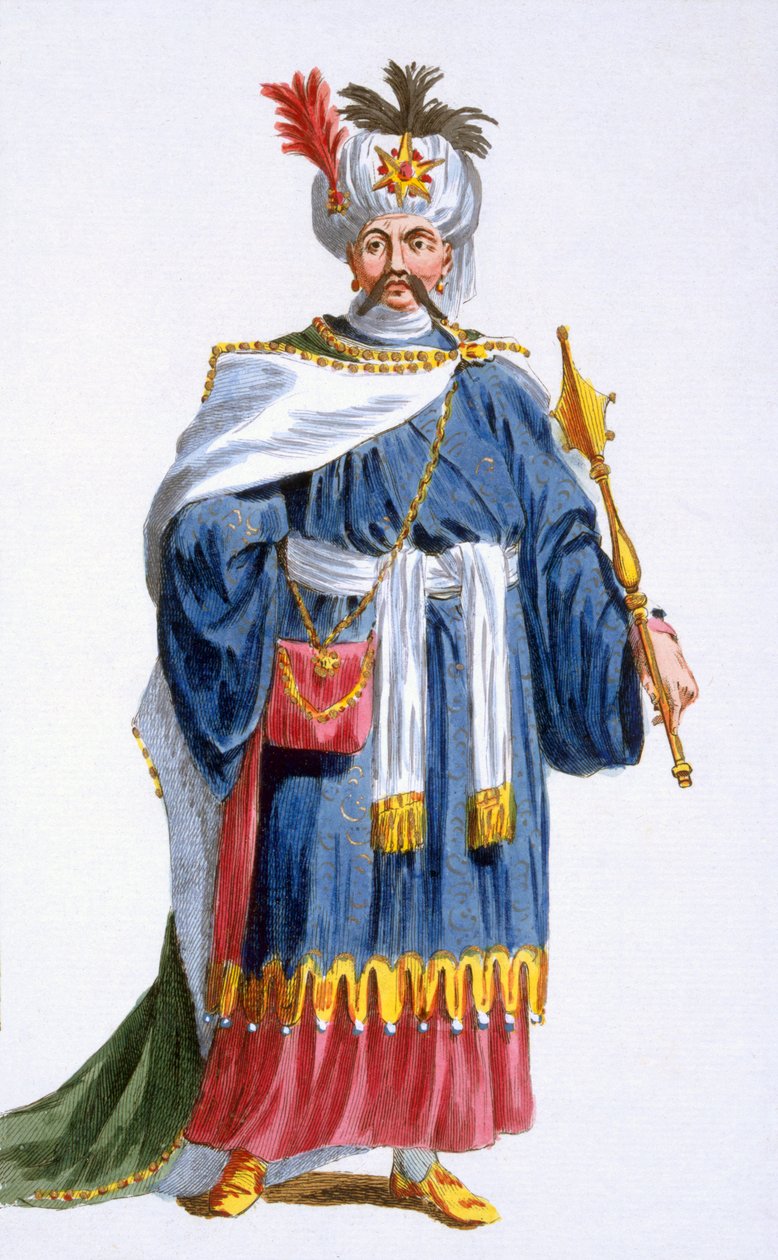 Kaogun japán császár, 1780 alkotó: Pierre Duflos