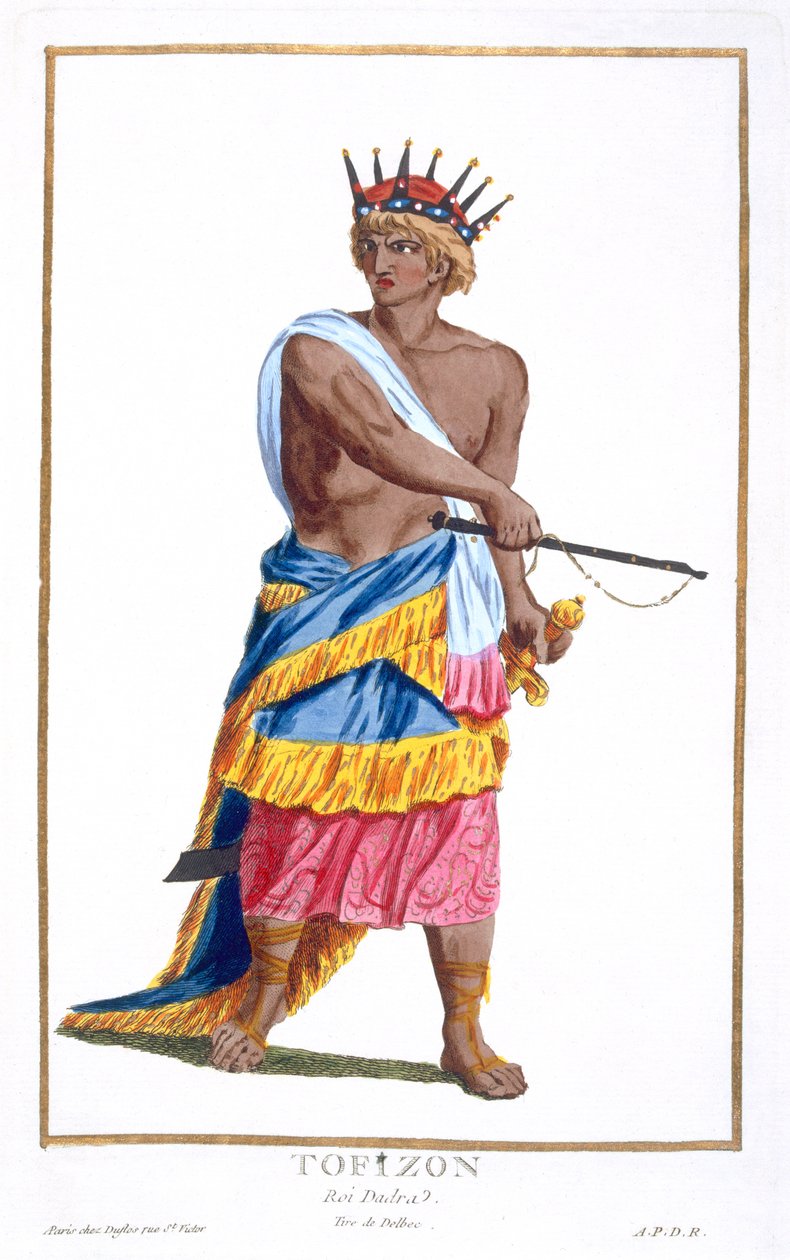 Tofizon dadrai király, 1780 alkotó: Pierre Duflos