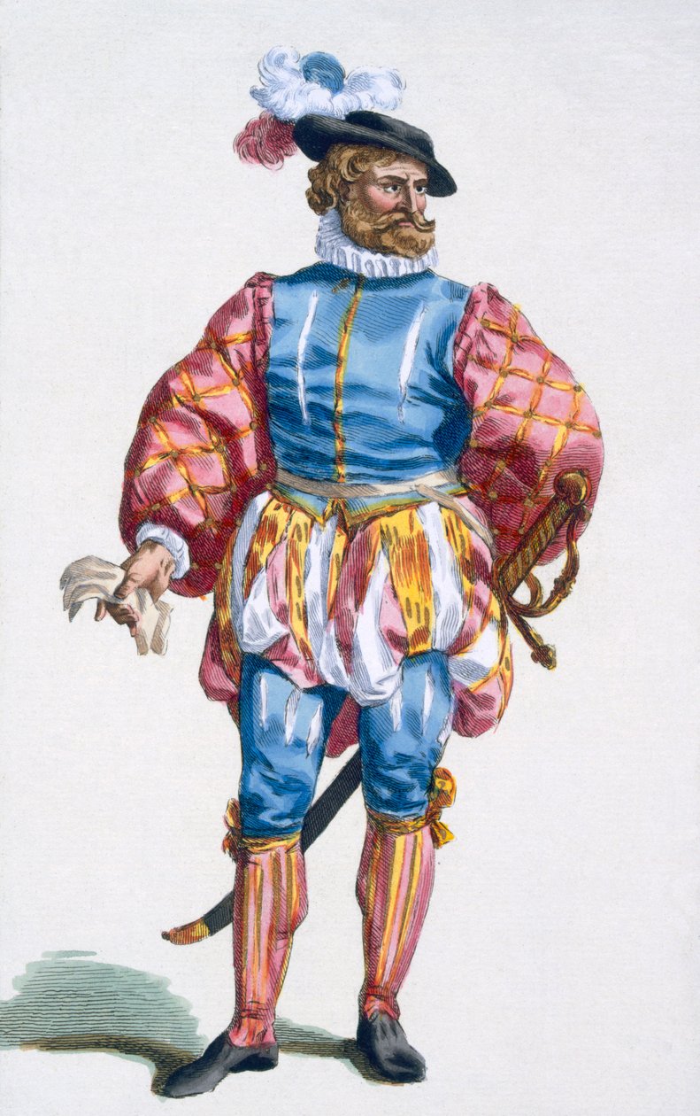 A svájci hadsereg tisztje, 1780 alkotó: Pierre Duflos