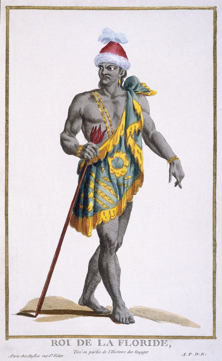 Florida királya, 1780 alkotó: Pierre Duflos