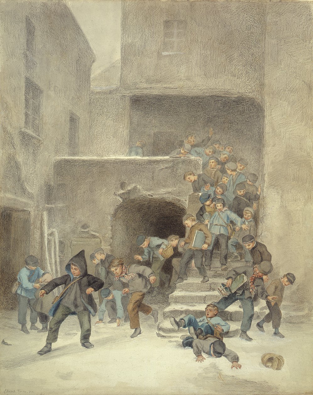 Iskolán kívül, 19. század alkotó: Pierre Edouard Frere