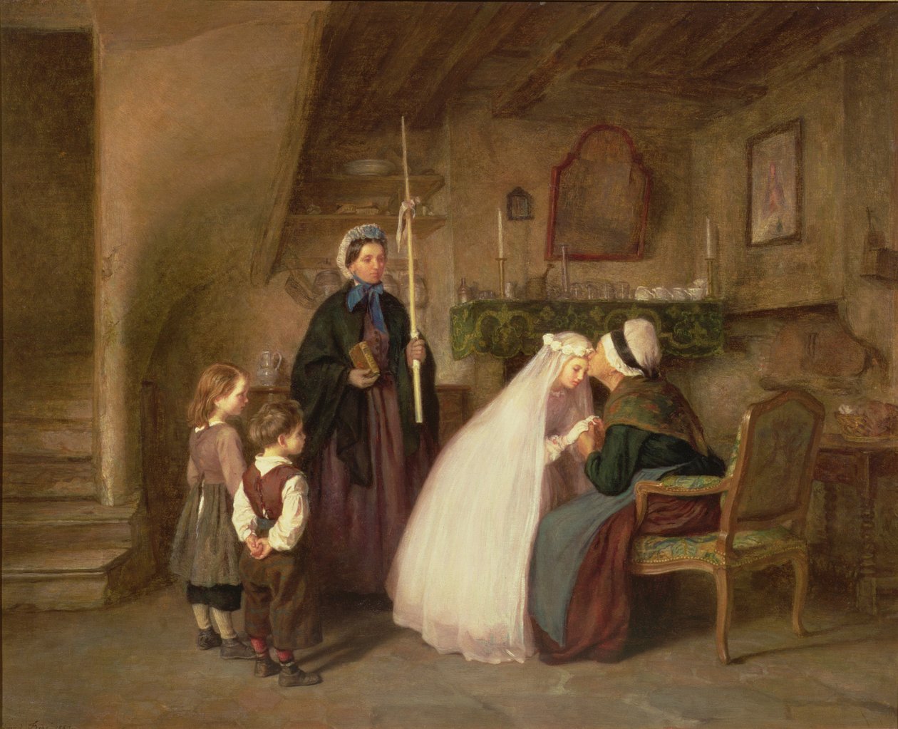 Az elsőáldozás alkotó: Pierre Edouard Frere