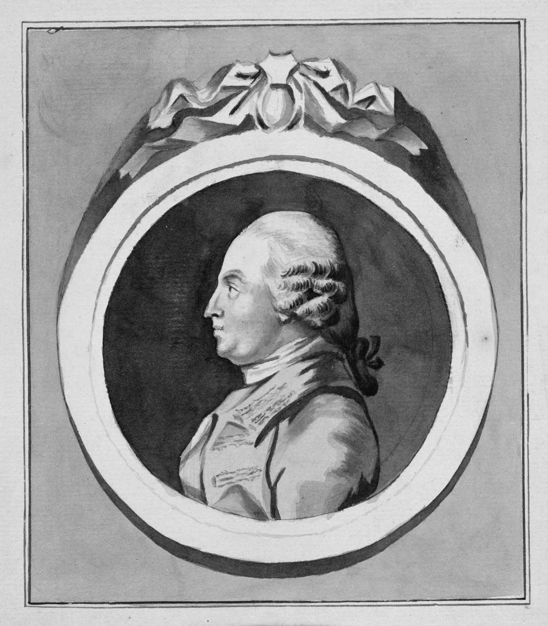 George Stubbs (1724-1806) (szürke mosás papíron) (lásd még: 213890) alkotó: Pierre Etienne Falconet