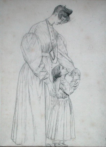 Madame de Gisors és lánya, 1827 alkotó: Pierre Jean David dAngers