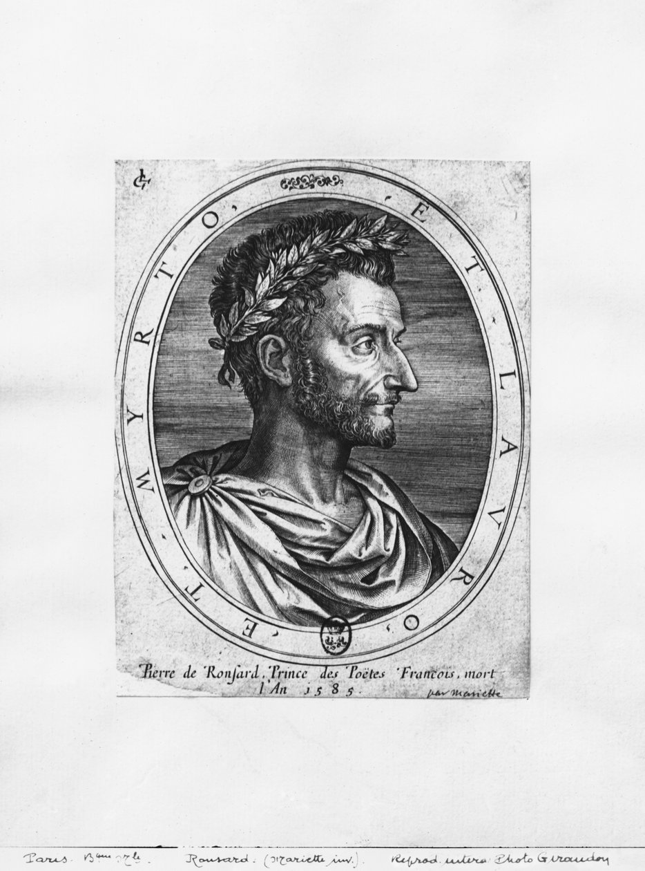 Pierre de Ronsard, a költők hercege alkotó: Pierre Jean Mariette