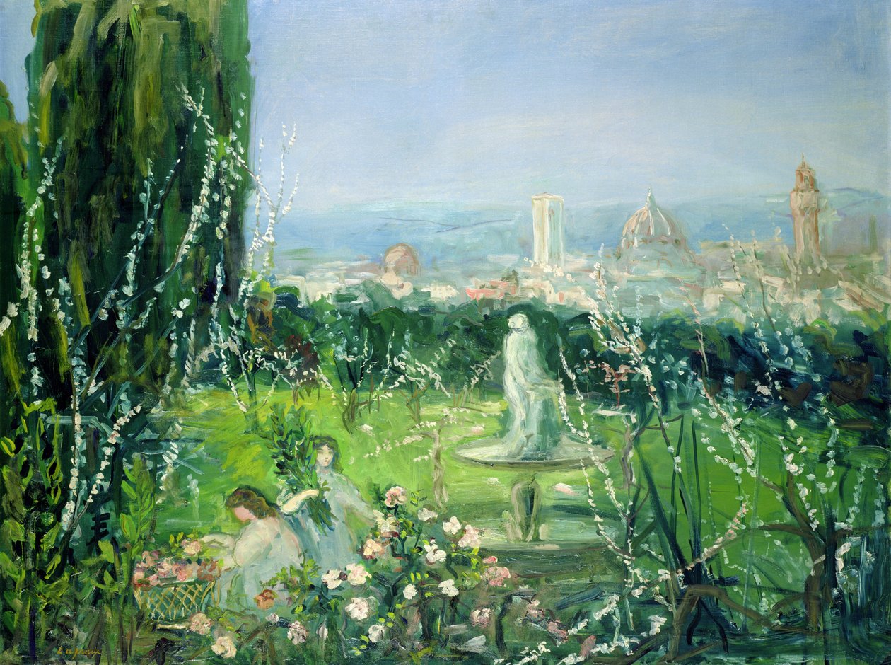 Firenze látképe, 1909 körül alkotó: Pierre Laprade