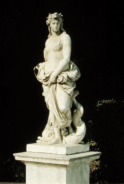 Víz, a Fontaine du Point du Jour-ból alkotó: Pierre Legros